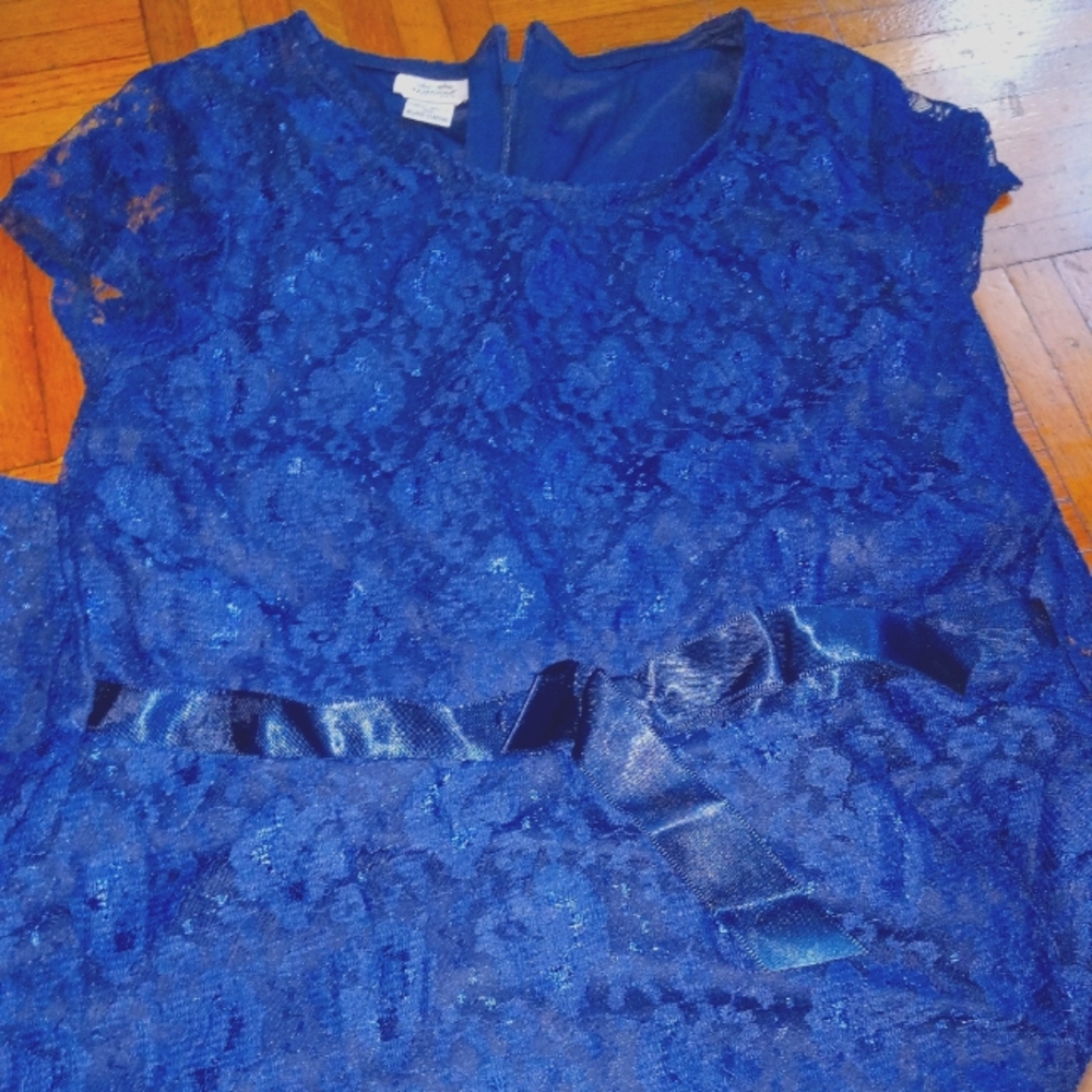 Blue dress